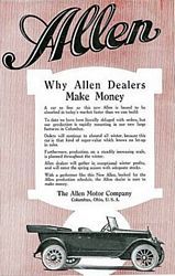 Allen Motor Car Company Classic Ads