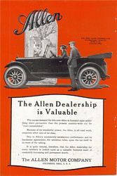 Allen Motor Car Company Classic Ads