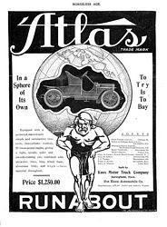 Atlas Motor Car Company Classic Ads