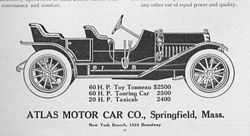 1910 Atlas Cars