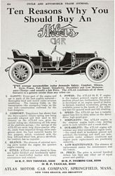 1910 Atlas Cars