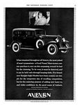 Auburn Automobile Company - Car Classic Ads