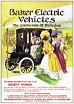 Baker Electric Motor Vehicle Company Car Classis Ads