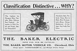 1905 Baker Electric Cars