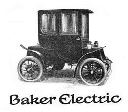 1908 Baker Electric Cars