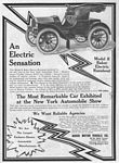 Baker Electric Motor Vehicle Company Car Classis Ads