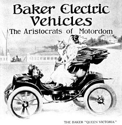 1909 Baker Electric Cars