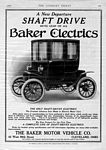 Baker Electric Motor Vehicle Company Car Classis Ads