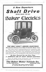 1910 Baker Electric Cars