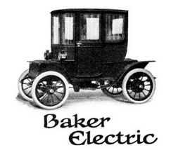 1911 Baker Electric Cars