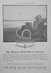 Baker Electric Motor Vehicle Company Car Classis Ads