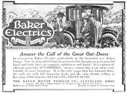 1913 Baker Electric Cars