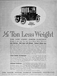 Baker Electric Motor Vehicle Company Car Classis Ads