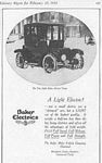 Baker Electric Motor Vehicle Company Car Classis Ads