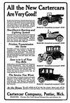 Cartercar Motor Car Company Classic Ads