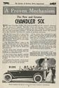 Chandler Motor Car Company Classic Ads