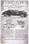 Chrysler Motor Corporation - Plymouth Classic Car Ads