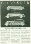 Chrysler Motor Corporation - Plymouth Classic Car Ads