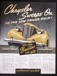 Chrysler Motor Corporation - Plymouth Classic Car Ads