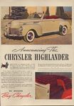 Chrysler Motor Corporation - Plymouth Classic Car Ads