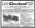 Cleveland Motor Car Company Classic Car Ads