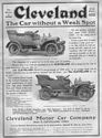 Cleveland Motor Car Company Classic Car Ads