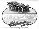 Columbia Electric Vehicle Company Classic Car Ads