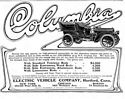 Columbia Electric Vehicle Company Classic Car Ads