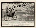 DeDion-Bouton  Automobile Company Classic Car Ads