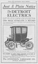 Detroit Electric  Automobile Company Classic Car Ads