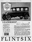 Flint Motor Company Classic Car Ads