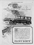 Flint Motor Company Classic Car Ads