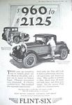 Flint Motor Company Classic Car Ads