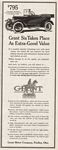 Grant Motor Car Company  Automobile Classic Car Ads