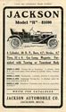 1909 Jackson Cars