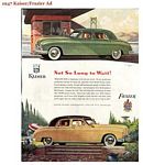 Kaiser-Frazer Automobile Company Classic Car Ads