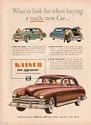 Kaiser-Frazer Automobile Company Classic Car Ads