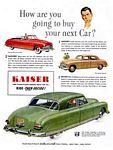 Kaiser-Frazer Automobile Company Classic Car Ads