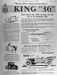 King Motor Car Company Classic Car Ads