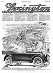 Lexington Motor Car Company Classic Car Ads