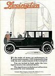 Lexington Motor Car Company Classic Car Ads