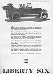 Liberty Motor Car Company Classic Car Ads