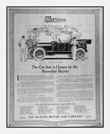 Marion Motor Car Company Classic Car Ads