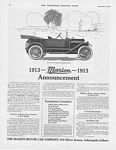 Marion Motor Car Company Classic Car Ads