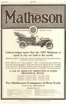 Matheson Automobiles Cars