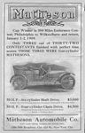 Matheson Automobile Company Classic Car Ads