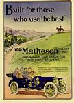 Matheson Automobile Company Classic Car Ads