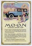 Moon Motor Car Company Classic car Ads