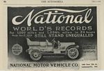 National Motor Automobiles Cars