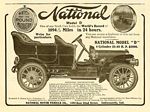 National Motor Automobiles Cars
